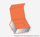 Hinged Top with Magnetic Closure